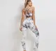 Леггинсы женские спортивные 6262 L черные