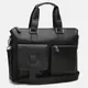 Мужская кожаная сумка Borsa Leather K18825-black