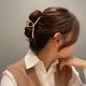 Металлический зажим для волос, заколка-краб Классическая