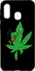 Чехол-накладка TOTO Cartoon Soft Silicone TPU Case Samsung Galaxy A40 Cannabis Black