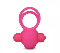 Эрекционное виброкольцо Power Clit Cockring, Pink