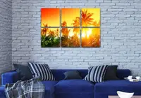 Модульні триптих картини, на ПВХ тканині, 72x110 см, (35x35-6)