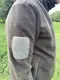 Кофта флисовая мужская военная тактическая с липучками под шевроны 7361 XXXL хаки