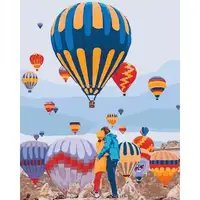 Картина по номерам Люди "Воздушные мечты" KHO4503, 40х50 см