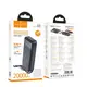 УМБ HOCO Wonderful power bank with 4 cables J163A 20000mAh |2USB/1Type-C, 2A|