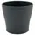 Горшок для цветов Gardenya 4,3 л антрацит