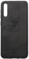 Чехол-накладка TOTO Deer Shell With Leather Effect Case Samsung Galaxy A30s/A50/A50s Black