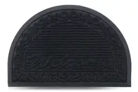 Коврик придверный Dariana MX-S D-5187 40х60 см черный