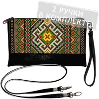 Клатч через плечо 25x15 см (KL_GL_15UKR051_BL)