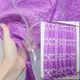 Тюль (3х2,7м.) жатка на основе органзы. Цвет фиолетовый. Код 1088т 40-877
