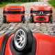 Уценка Комплект чемодан на колесах и рюкзак для детей Cars RESTEQ — Молния МакКвин, дорожный набор для путешествий, поездок и