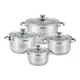 Набор кастрюль Rotex Lamezia RС305-8L 8 предметов