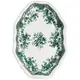 Столовый набор посуды 32 предмета на 6 персон Vintage Elegant фарфоровый Зеленый YY78-7A
