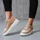Кроссовки женские Fashion Beyond 3761 40 размер 25,5 см Коричневый