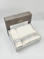 Набор полотенец подарочный Premium Bamboo 3 шт. Orient Beyaz