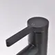 Смеситель для раковины, умывальника однорычажный из латуни,черного цвета