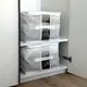 Вместительная сумка ORGANIZE для хранения вещей XM - 35x35x25 см (белый)