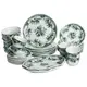 Столовый набор посуды 32 предмета на 6 персон Vintage Elegant фарфоровый Зеленый YY78-7A