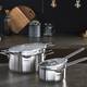 Набор посуды Tefal Nordica H852SA56 10 предметов серебристый