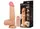 Вібратор на присосці з хребтом та ефектом ковзної шкіри BAILE - Sliding Skin 8,5'' Flesh, BW-008105ZRG