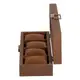 Шкатулка для часов 31×12×7,5 см, деревянная 4 отсека коричневая HP-5-13