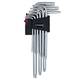 Набор Г-образных ключей TORX Haisser 481115 102897 9 од