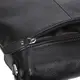 Мужская кожаная сумка через плечо Borsa Leather k19137-black