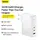 Адаптер сетевой Baseus Type-C to Typc-C cable GaN5 Pro Fast Charger |1USB/2Type-C, PD/QC, 140W/5A| (CCGP100202)