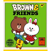 Зошит для записів А5 YES Line Friends 766867 48 аркушів