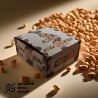 Батончик Power Pro Nuts Bar, 20x70 грамм - арахис с карамелью