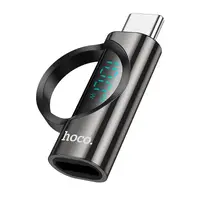Переходник HOCO Type-C male to Type-C female display adapter UA32 |100W|