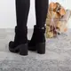 Ботинки женские Fashion Caji 2641 39 размер 25 см Черный