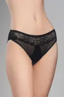 Anastasia трусики женские черные Oro XL