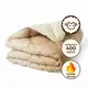 Одеяло шерстяное Woolly 200х220 см IDEIA 400 гр/м2 зимнее, теплое, натуральное, овечья шерсть