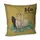 Подушка диванная с бархата Relax and be happy! 45x45 см (45BP_DOG003)