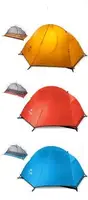 Намет Naturehike Cycling I (1-місний) 210T polyester + footprint NH18A095-D Red