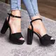 Женские босоножки Fashion Sadie 3042 40 размер 25 см Черный