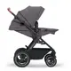 Универсальная коляска 3 в 1 Kinderkraft B-Tour Ash Gray KSBTOU00DGR3000