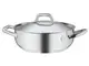 Кастрюля 4,5 л Barazzoni Chef Line низкая с крышкой