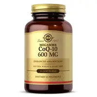 Натуральная добавка Solgar Megasorb CoQ-10 600 mg, 30 капсул