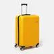 Чемодан средний 4 колеса Ricco Grande T1ABS600yellow-L