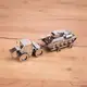 Коллекционная модель-конструктор Metal Time Tractor Slobozhanets трактор ХТЗ MT074
