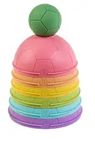 Логическая игра Orlsen, сортер, пирамидка, мячик. Multicolor (108664)