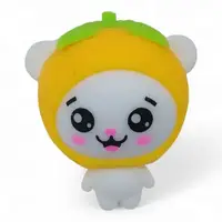 Игрушка-антистресс "Медвежонок", белая+желтая