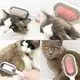 Щетка для животных Pet Gravity 4 в 1 для сухого и влажного вычесывания собак и кошек Серый (93779)