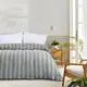 Покрывало Lotus Home - Danny muslin antrasit-grey 220*240