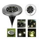 Садовый светильник на солнечной батарее Bell Howell Disk lights (4 шт)
