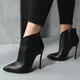 Ботильоны женские Fashion Annapolis 3695 40 размер 25,5 см Черный