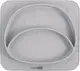 Силиконовая тарелка детская FreeON Bear, grey