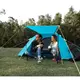 Палатка трехместная Naturehike P-Series NH18Z033-P 210T/65D, голубой